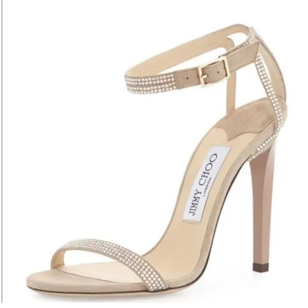 Jimmy Choo Swarovski daisy sandal